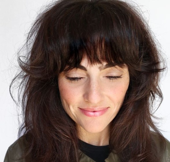 Стрижка шегги на длинные волосы 