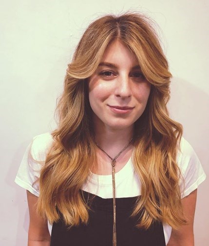 Стрижка шегги на длинные волосы 