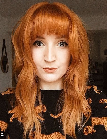 Стрижка шегги на длинные волосы 