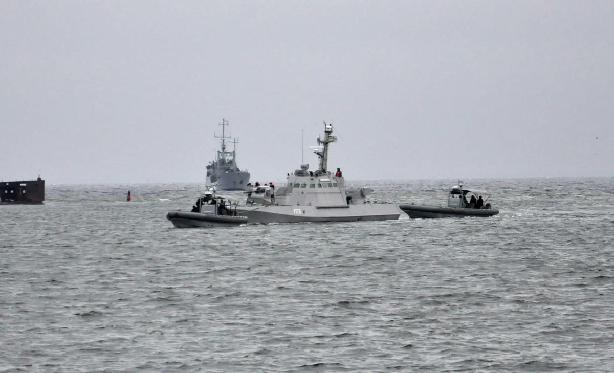 Корабли в Очакове