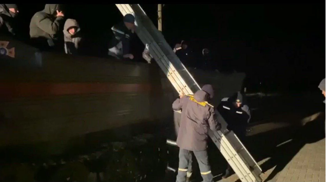 Эвакуация на Бирючем