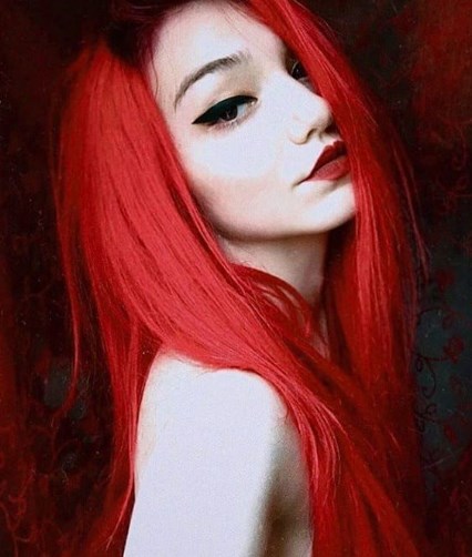 Красные волосы - самое яркое окрашивание волос 2019