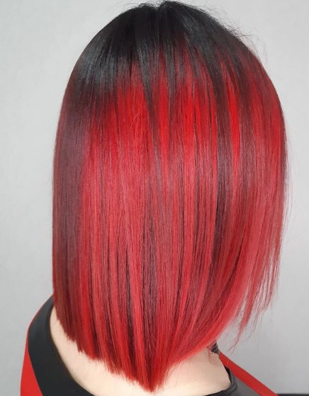 Красные волосы - самое яркое окрашивание волос 2019