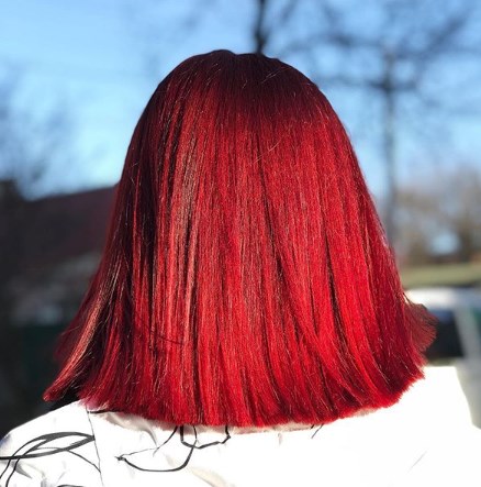 Красные волосы - самое яркое окрашивание волос 2019