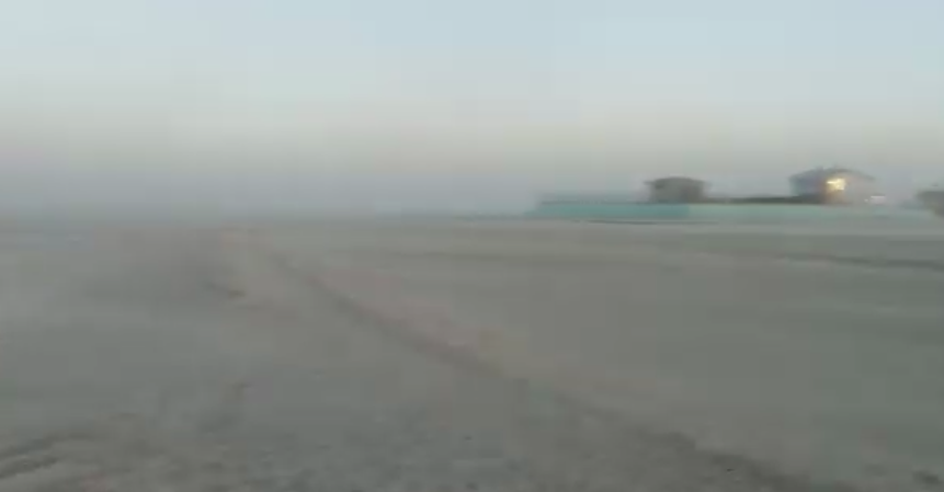 Азовское море превратилось в пустыню Азовское море превратилось в пустыню