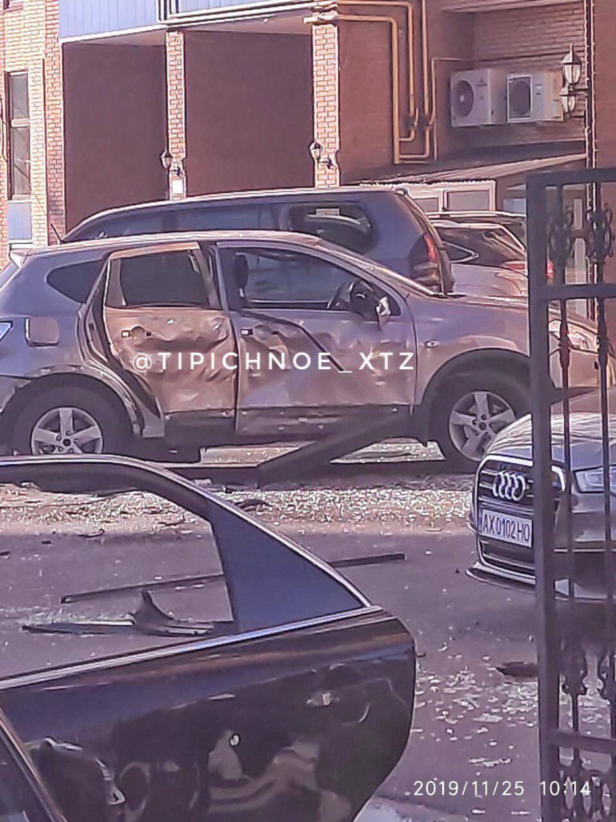 Взрыв авто в Харькове