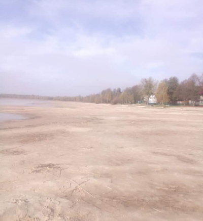 Площадь озера Свитязь уменьшилась