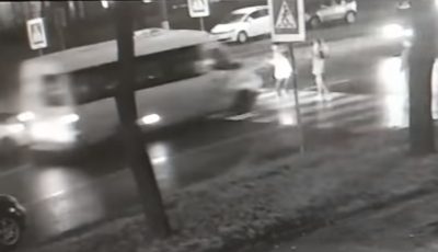 В Запорожье маршрутка сбила пешехода