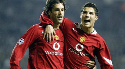 Рууд ван Нистелрой и Криштиану Роналду