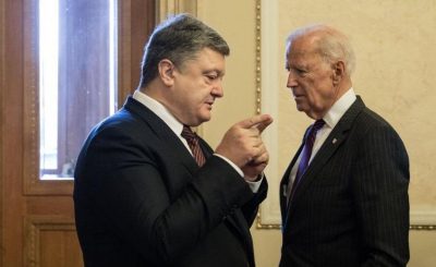 Порошенко, Байден 