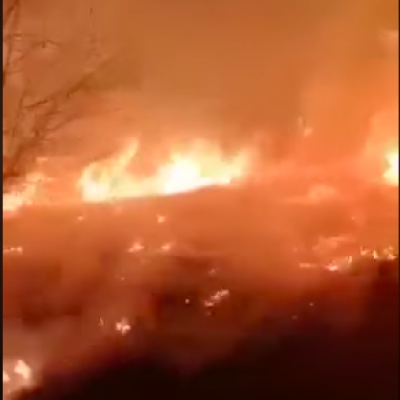 Пожар в Березовом 