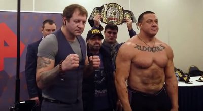 Федор Емельяненко и Михаил Кокляев