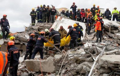 Смертоносное землетрясение в Албании: количество жертв достигло полусотни