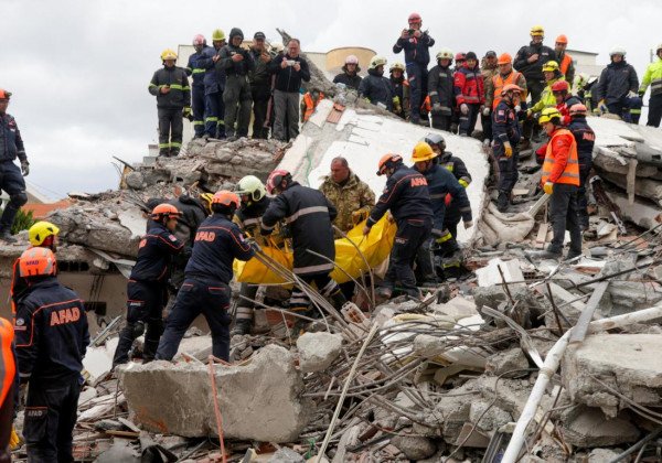 Смертоносное землетрясение в Албании: количество жертв достигло полусотни