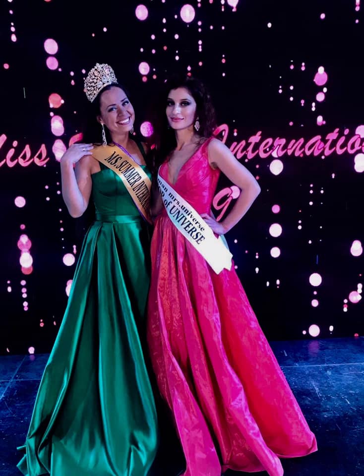 Украинка на конкурсе красоты