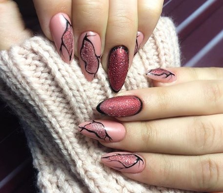 Пенный маникюр 2020 Пенный маникюр 2020