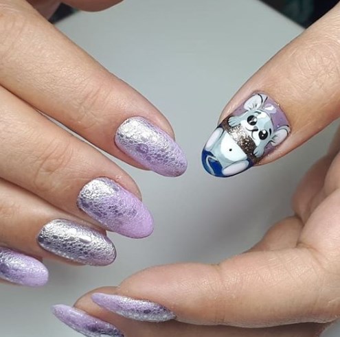 Пенный маникюр 2020 Пенный маникюр 2020