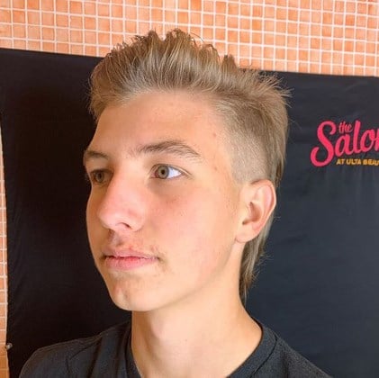 Мужская стрижка маллет 2020