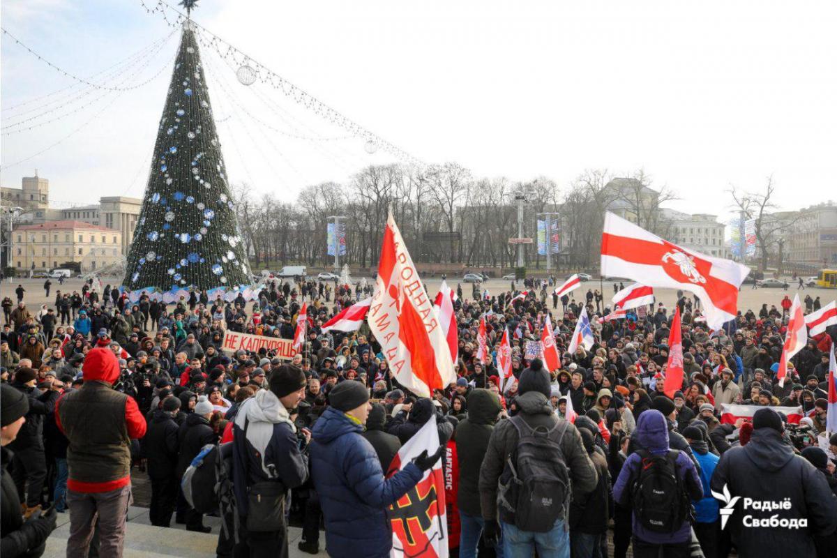 Протесты в Беларуси
