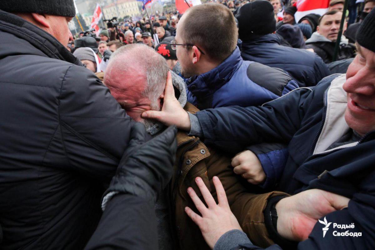 Протесты в Беларуси