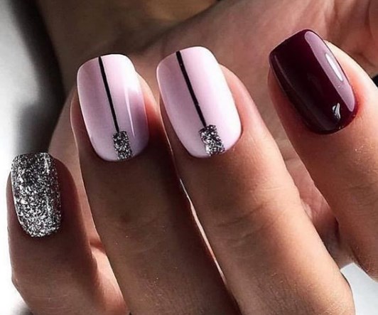 Зимний маникюр на короткие ногти 2020 Зимний маникюр на короткие ногти 2020