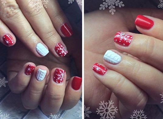 Зимний маникюр на короткие ногти 2020 Зимний маникюр на короткие ногти 2020