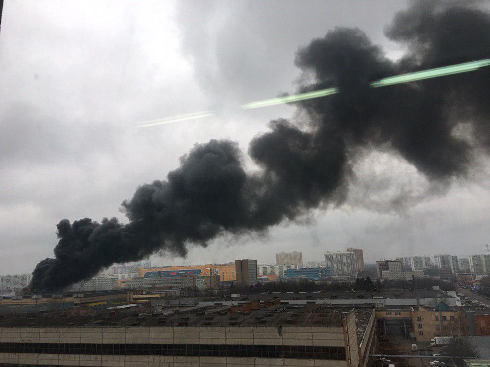 Пожар в Москве Пожар в Москве