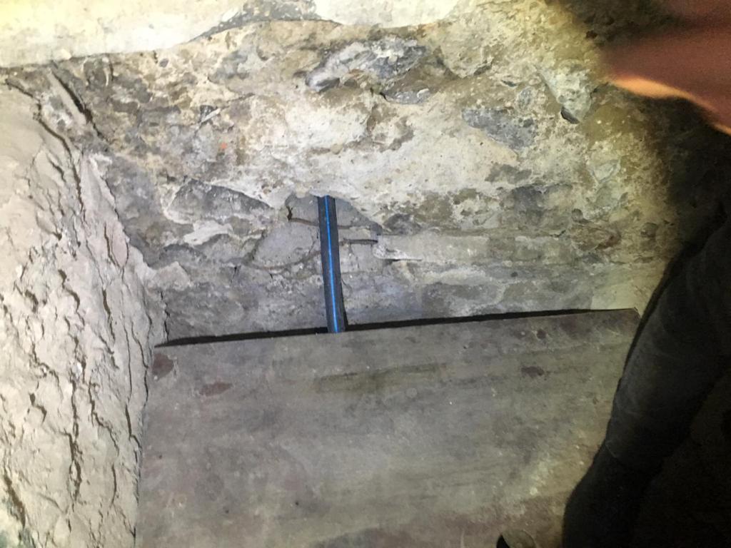 Трубопровод со спиртом