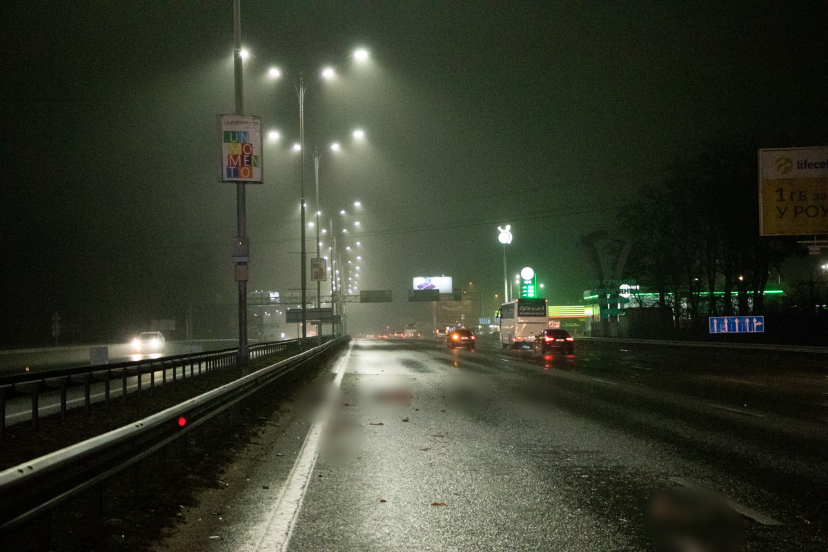 Смертельное ДТП на Бориспольской трассе под Киевом