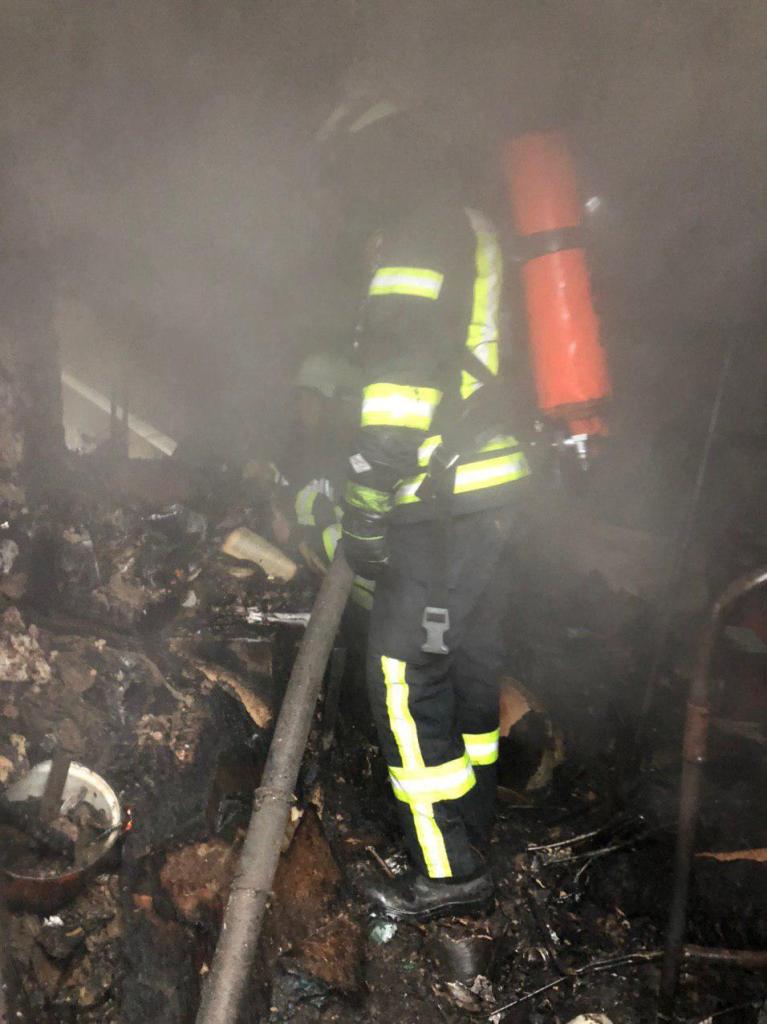 В Запорожье горел дом, найдены тела матери и сына