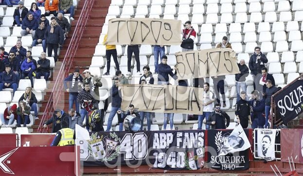 "Мы все - Зозуля": фанаты Альбасете вывесили баннер в честь украинца