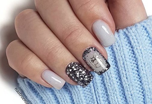 Новорічний манікюр 2020