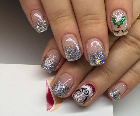 Новорічний манікюр 2020