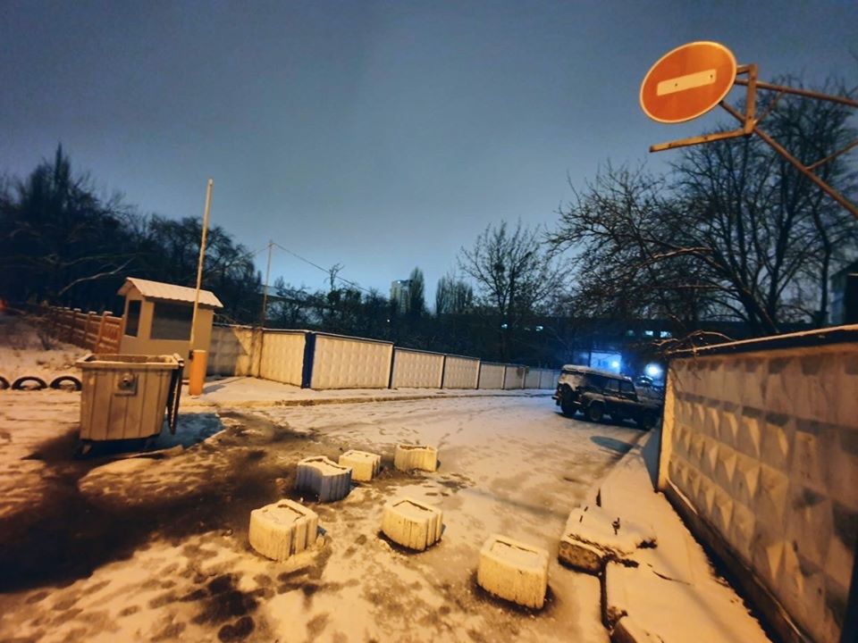 Обстановка под Лукьяновским СИЗО утром 29 декабря