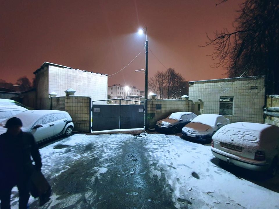 Обстановка под Лукьяновским СИЗО утром 29 декабря