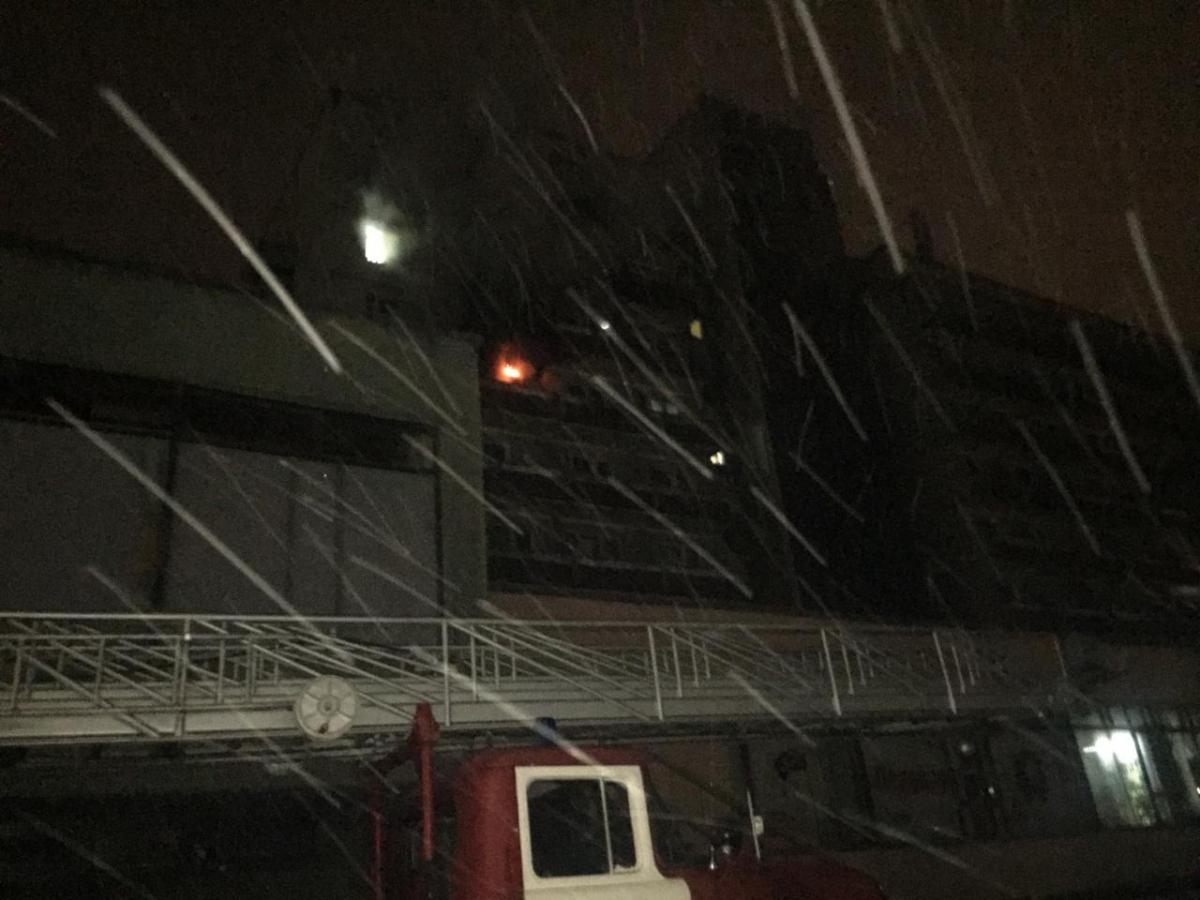 В Белой Церкви произошел пожар в гостинице - Новости Киевщины