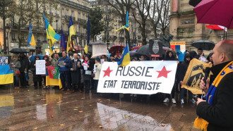 Митинг во Франции Митинг во Франции