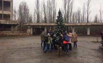 Новогодняя елка в Припяти Новогодняя елка в Припяти