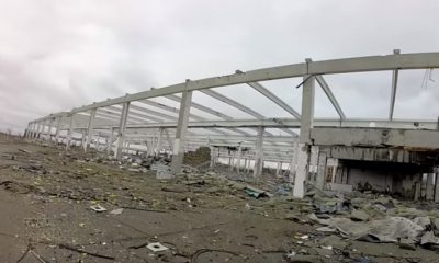 "Жуки съели": в Сети показали развалины гипермаркета Метро в Донецке