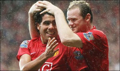 Уэйн Руни и Карлос Тевес