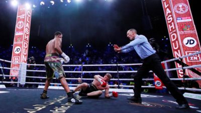 Поветкин и Хантер завершили бой вничью