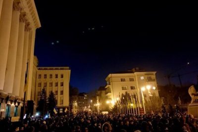 Лагерь под стенами ОП свернут Лагерь под стенами ОП свернут