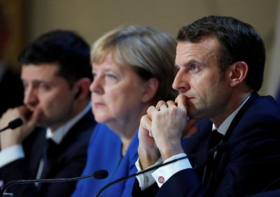 Зеленський, Меркель і Макрон поговорять без Путіна