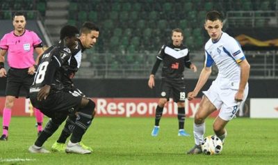 Динамо - Лугано