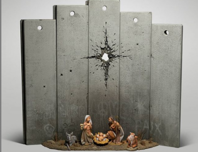 Бэнкси представил инсталляцию к Рождеству / Фото: Instagram/banksy