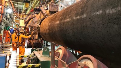 В Германии разрешили укладывать трубы Северного потока-2 зимой