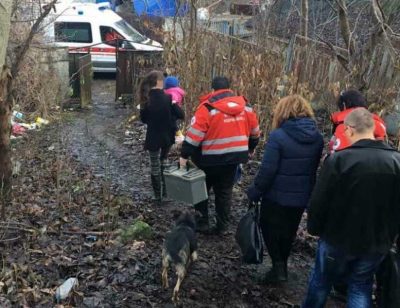 Семья жила в аварийном доме