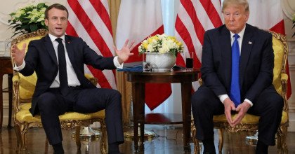 Трамп случайно понизил в должности Макрона