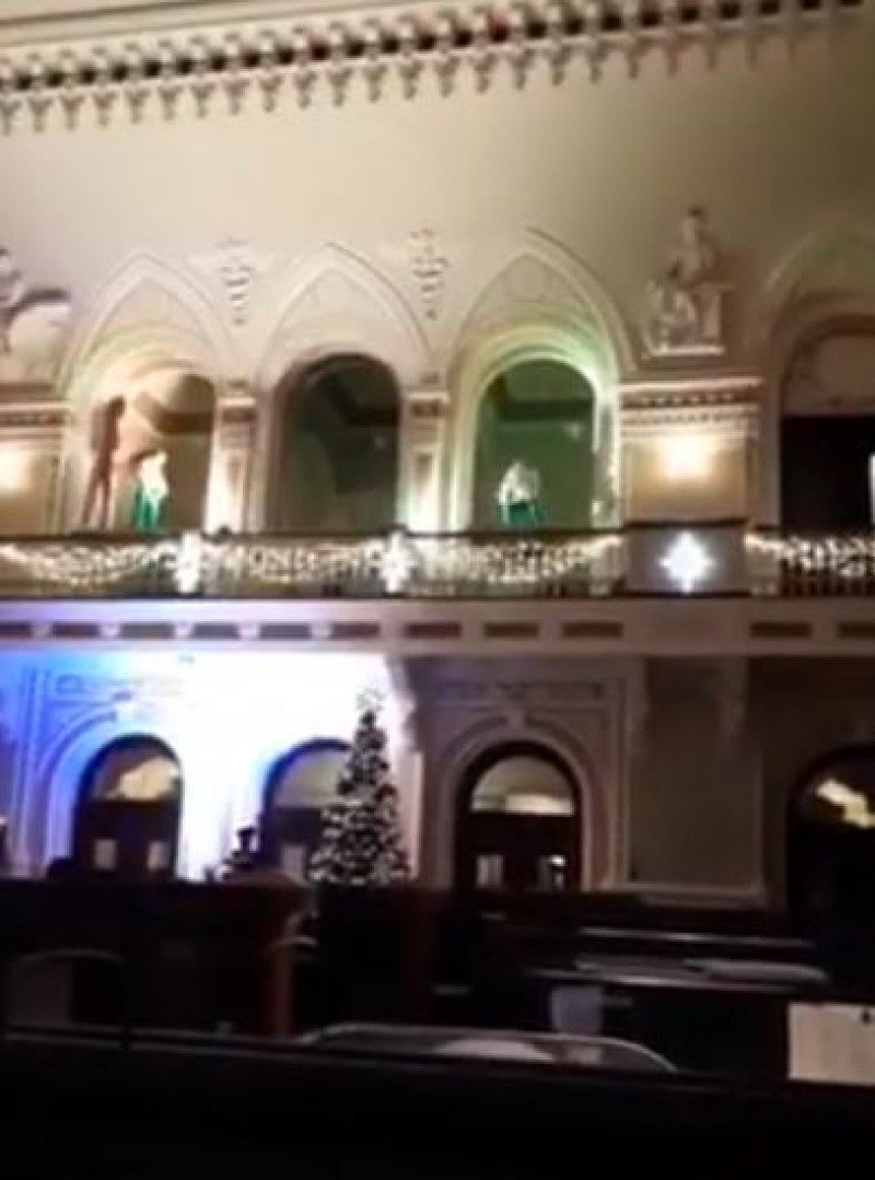 На корпоративе в Нацбанке танцевали "стриптизерши": Дубинский показал видео