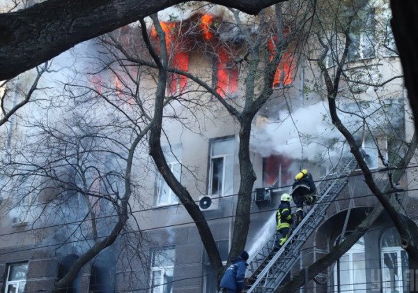 Количество жертв пожара в Одессе снова возросло Количество жертв пожара в Одессе снова возросло